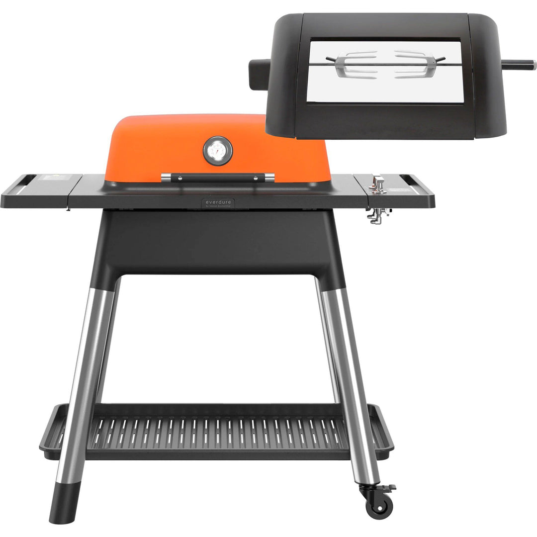 Everdure Everdure Force gasgrill + rottiseri mat orange – frontbillede (Gasgrill)