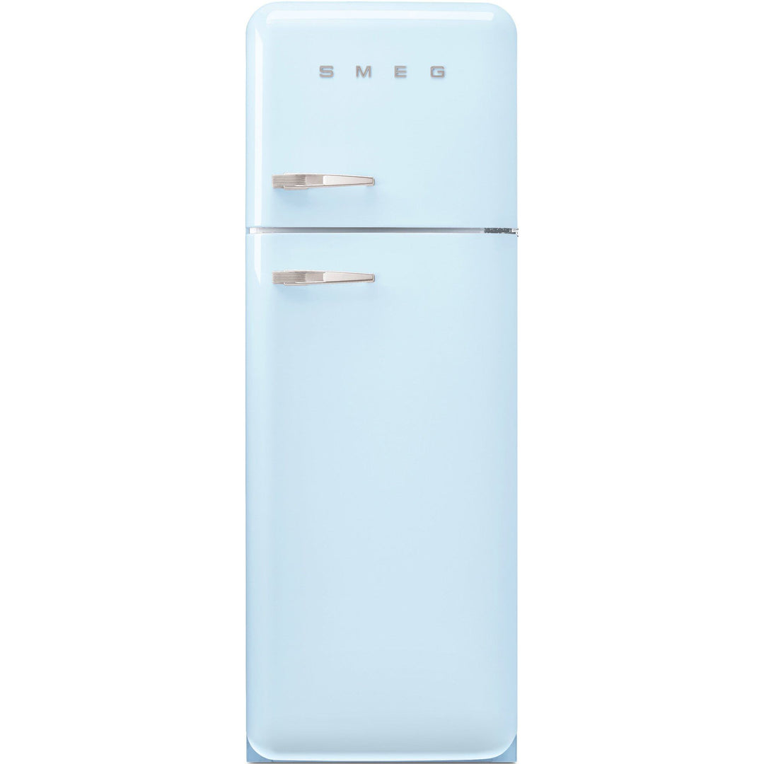 Smeg Smeg FAB30RPB6 Køleskab/Fryser 172cm Højrehængt Pastelblå – billede i brug (Køle- /frysekabe)