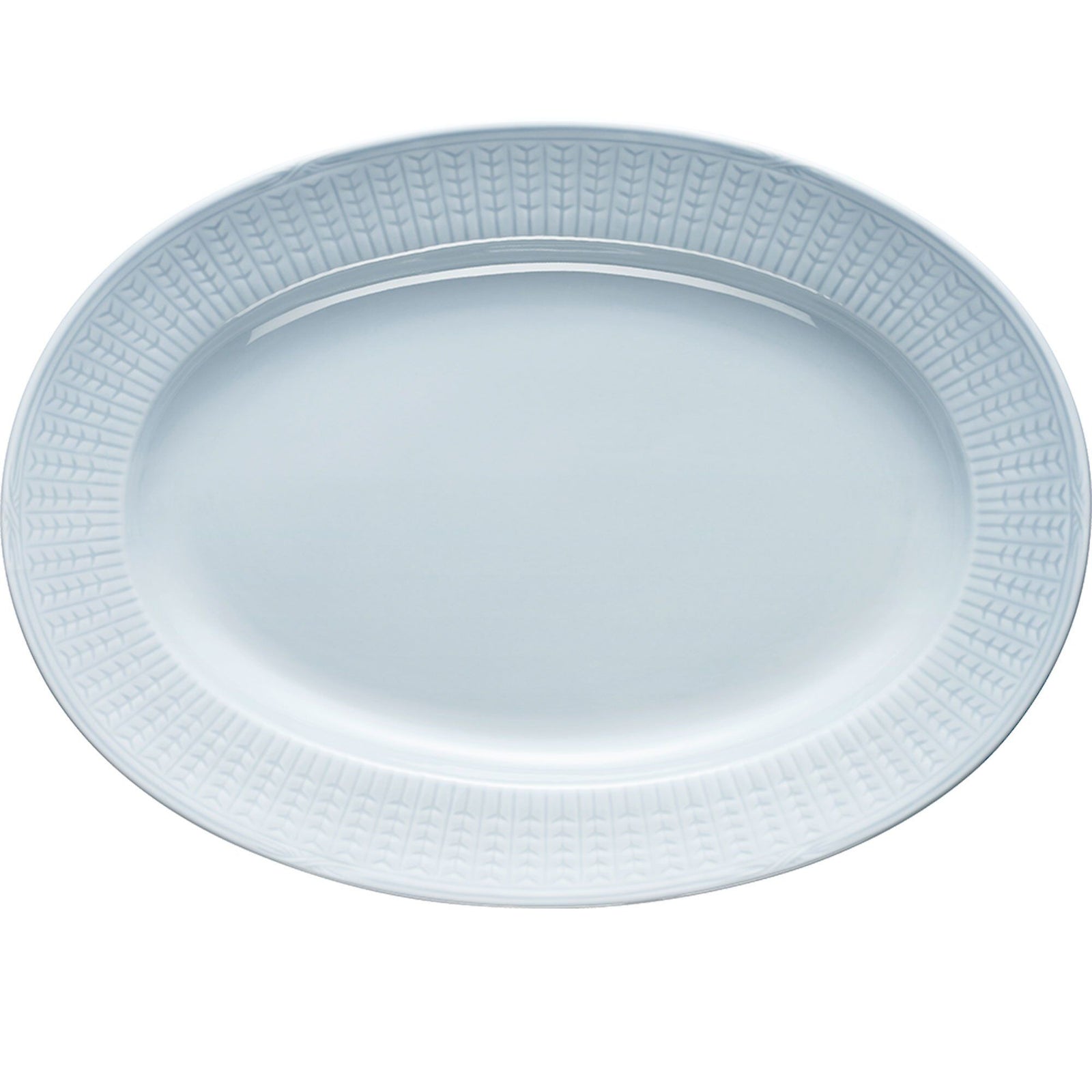 Rörstrand Rörstrand Swedish Grace Fad Oval Is 32 cm. ❤ detaljebillede i kategorien Madtallerken