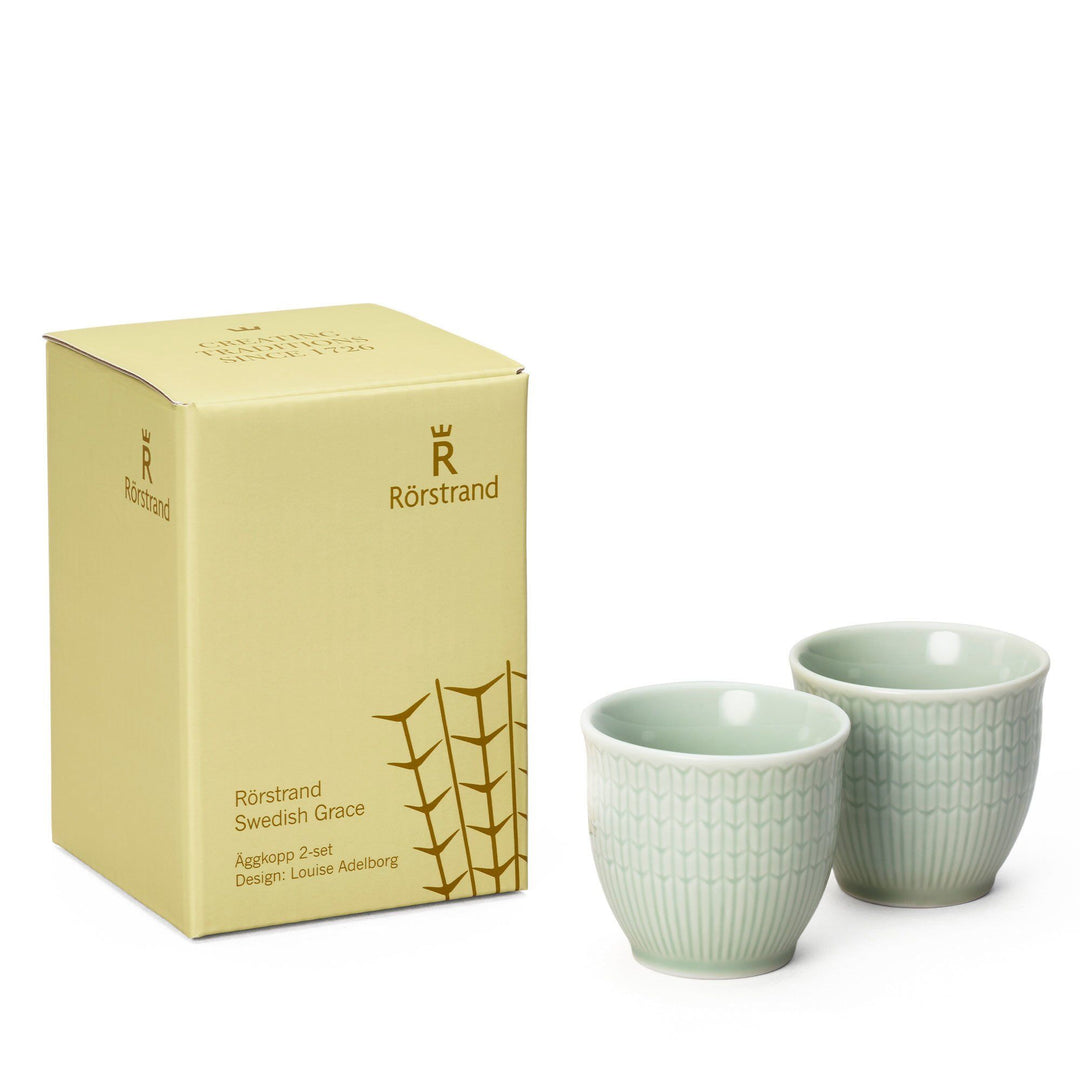 Rörstrand Rörstrand Swedish Grace æggebæger, eng, 2 stk. – produktfoto (Æggebægre)