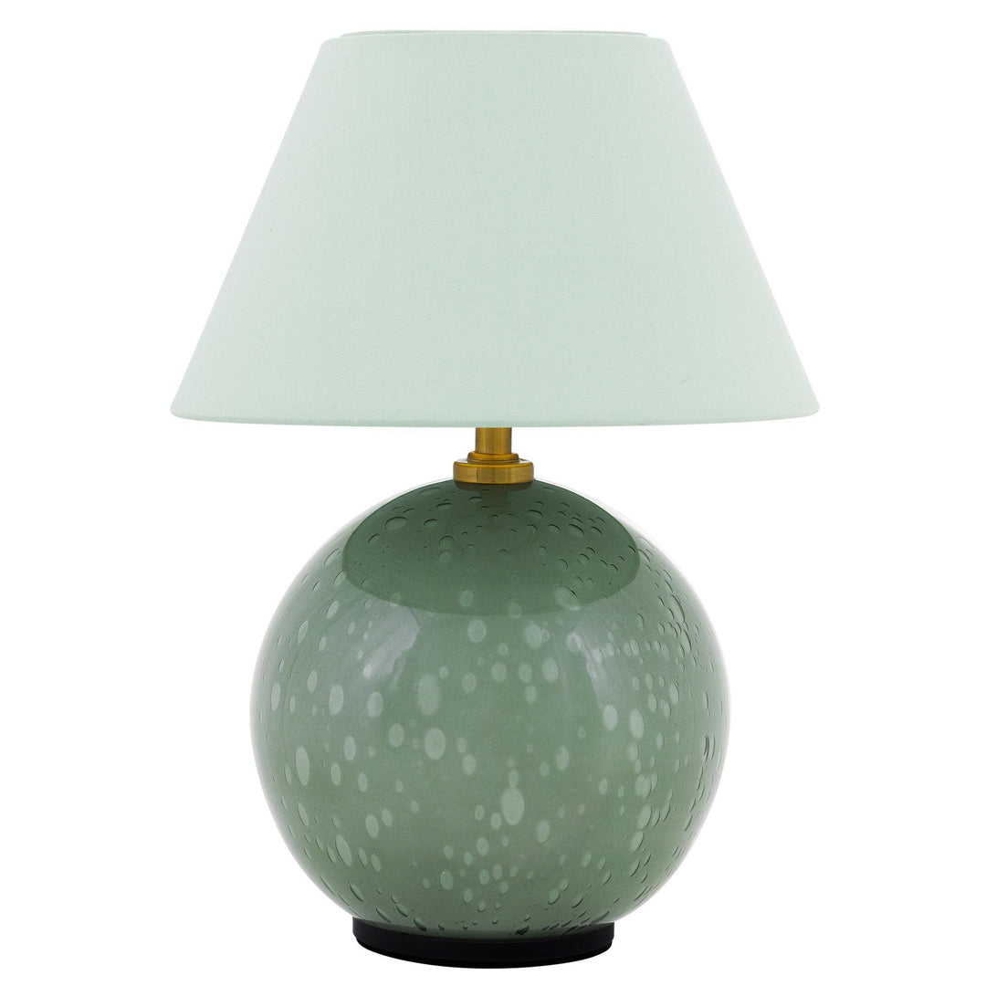 Globen lighting Globen lighting Iris bærbar bordlampe, grøn – close-up (Lampe)