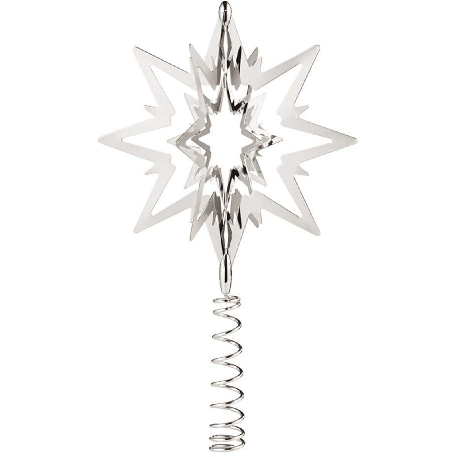 Georg jensen Georg jensen Star juletræsstjerne sølv lille ❤ detaljebillede (Juletræsstjerne)