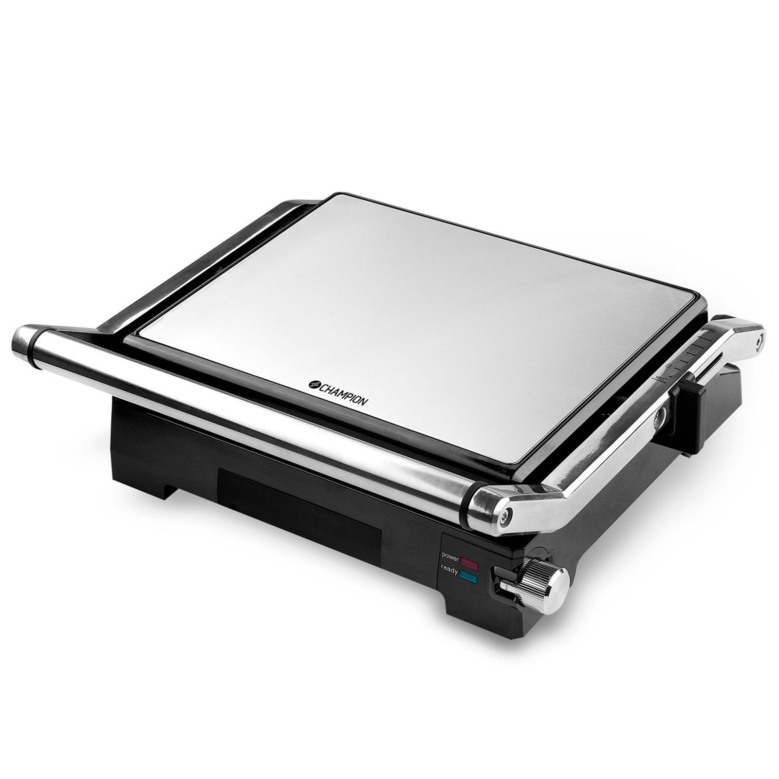 Champion Champion Paninigrill Pro 2-i-1 med bordgrill ❤ billede i brug (Paninigrill)