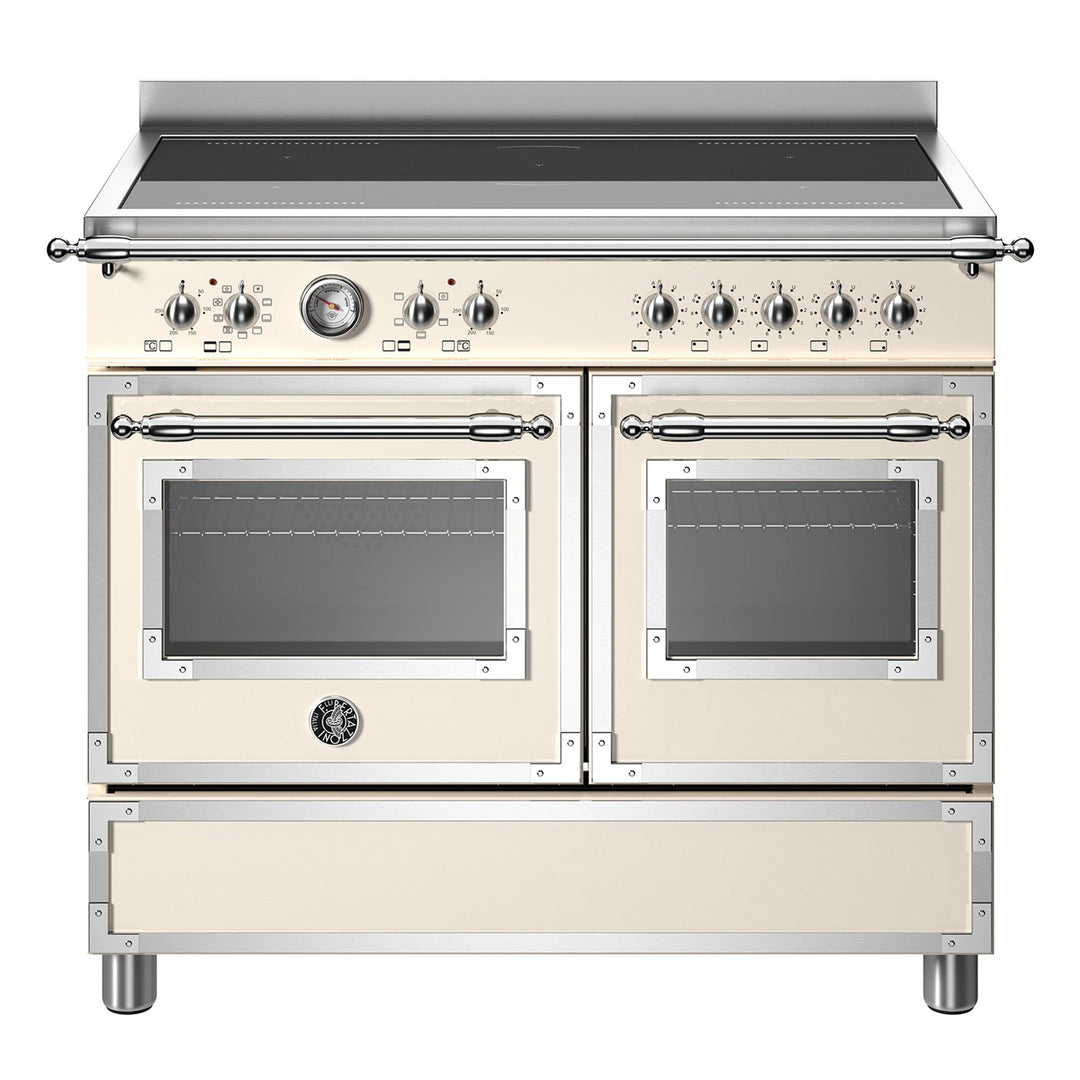 Bertazzoni Bertazzoni HER105I2EAVT Heritage induktionskomfur med dobbeltovn, 100 cm, cremehvid ❤ detaljebillede (Induktionskomfur)