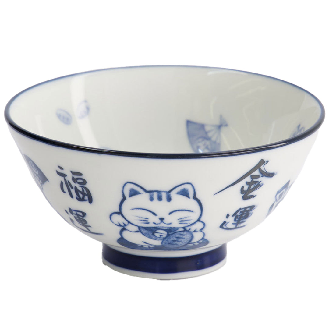 Tokyo design studio Tokyo Design Studio Kawaii Lucky Cat skål, 300 ml ❤ produktbillede (Tallerkener & Skåle)