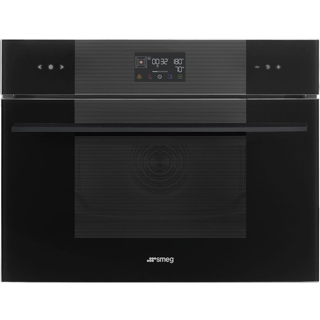 Smeg Smeg SO4102S3B3 Linea kombi-dampovn 41 liter, sort ❤ produktfoto (Kombinationsovn)