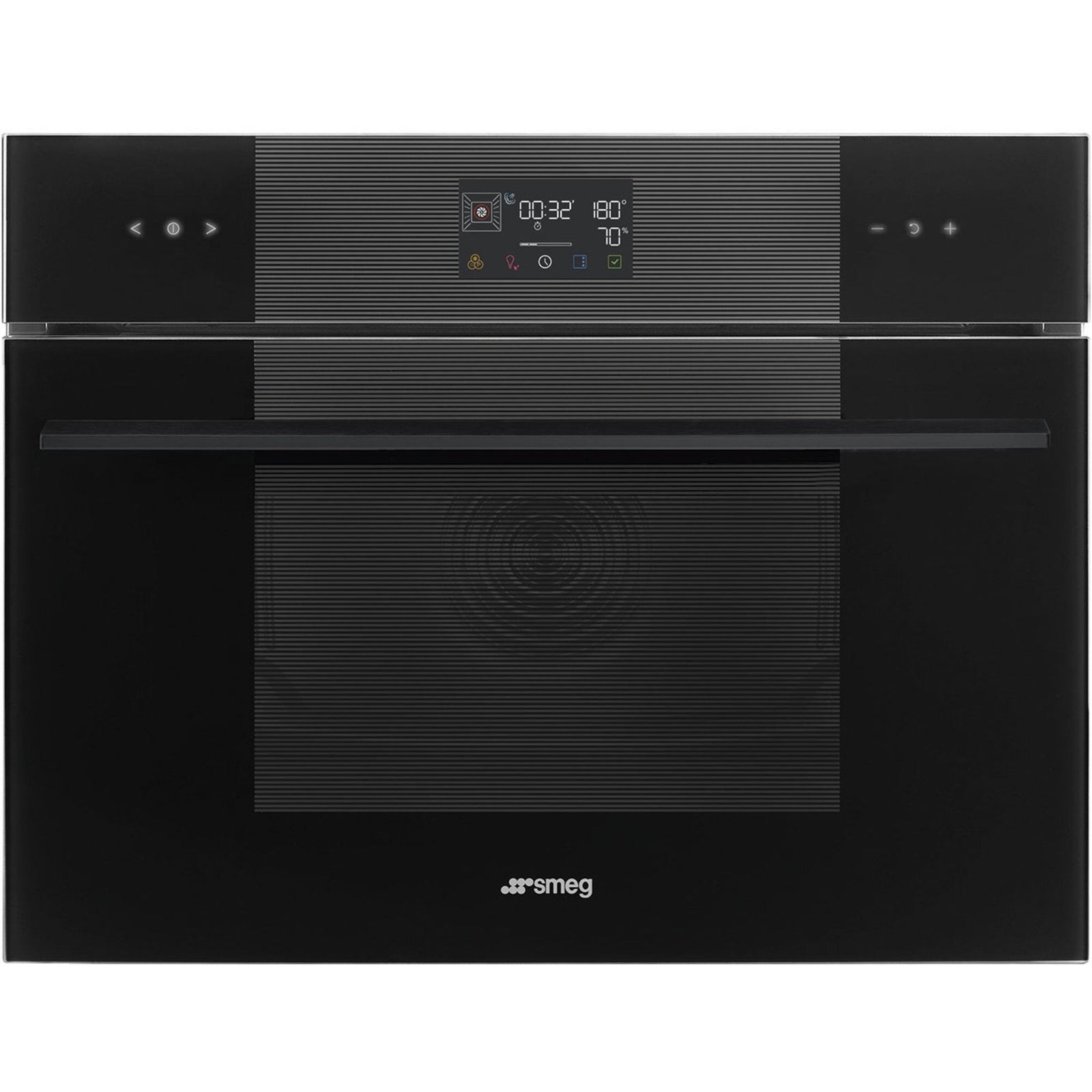 Smeg Smeg SO4102S3B3 Linea kombi-dampovn 41 liter, sort ❤ produktfoto (Kombinationsovn)
