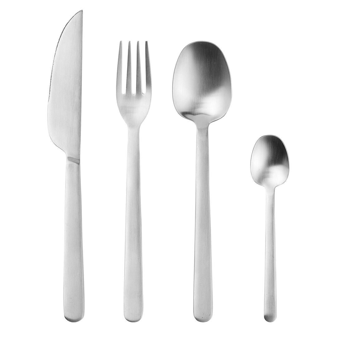 Broste Broste Nordic Bistro bestiksæt 16 dele, rustfrit stål – frontbillede (Bestikssæt)