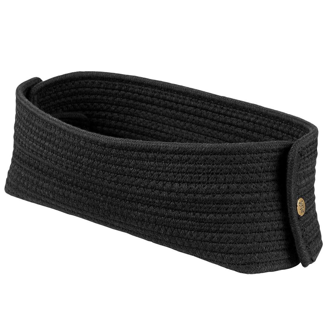 Rig-tig Rig-tig KNIT-IT brødkurv, sort – billede i brug (Brødkurv)