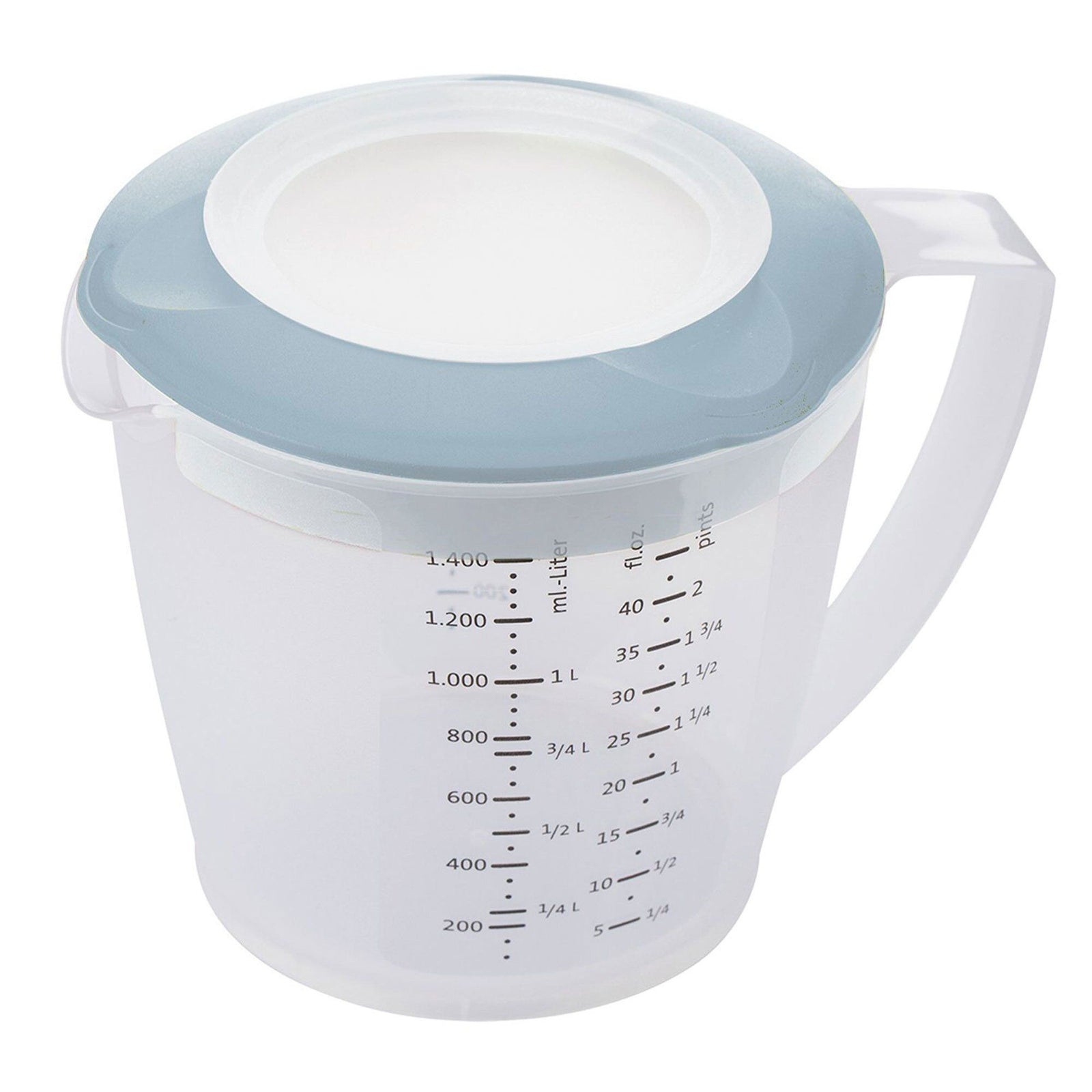 Westmark Westmark Helena målekande 1,4 liter, blå – vinkelbillede (Målekande)