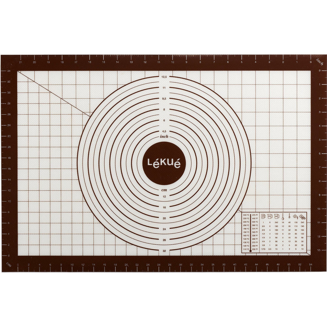 Lékué Lékué Bagemåtte med målelinjer 60x40 cm ❤ detaljebillede (Bagemåtte)