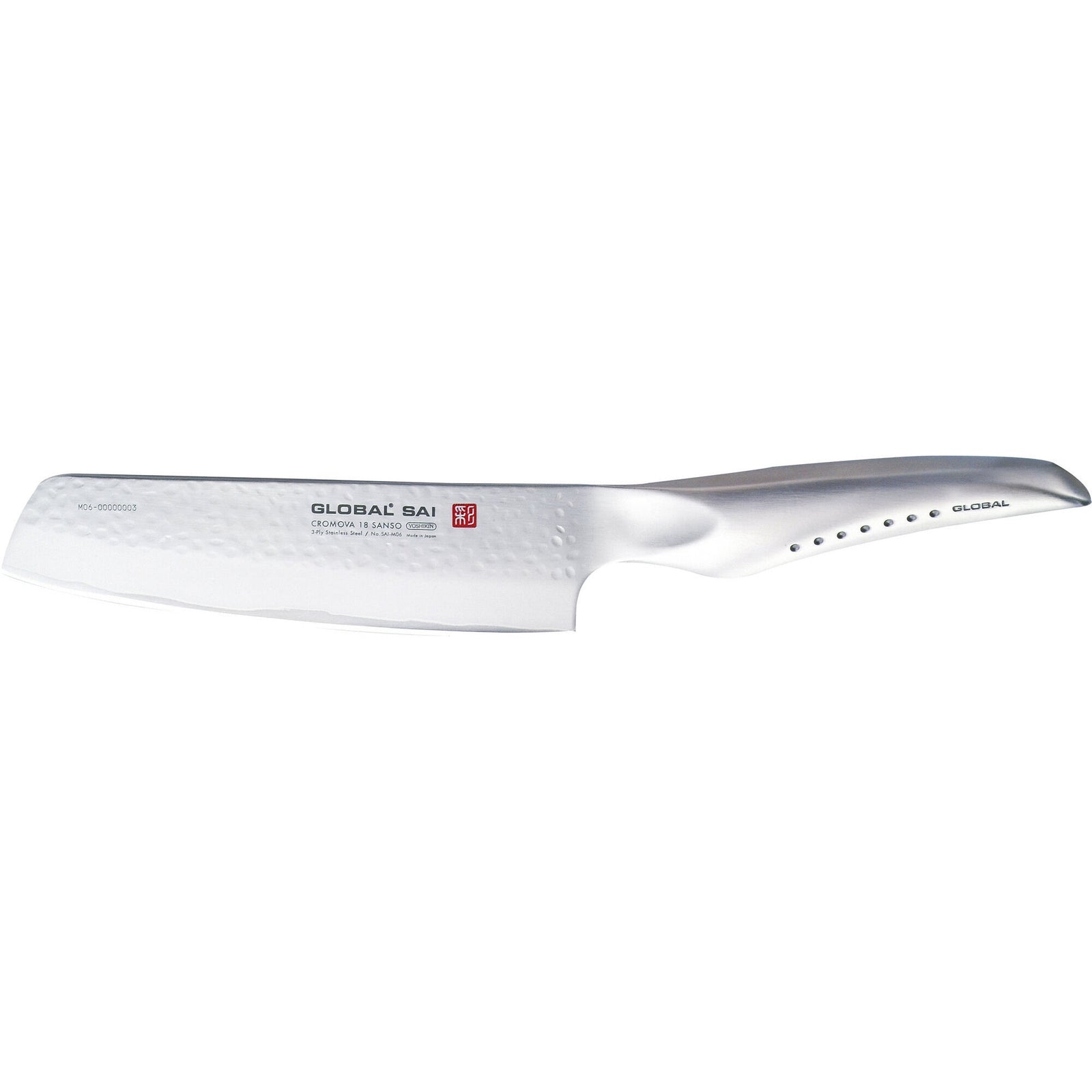 Global Global Sai-M06 Grøntsagskniv 15 cm – frontbillede (Grøntsagskniv)