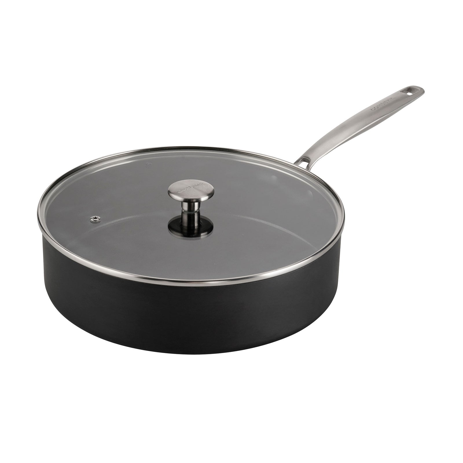 Combekk Combekk Sauterpande med stålhåndtag Ø28 cm/5 liter, sort ❤ billede i brug (Traktørpande)