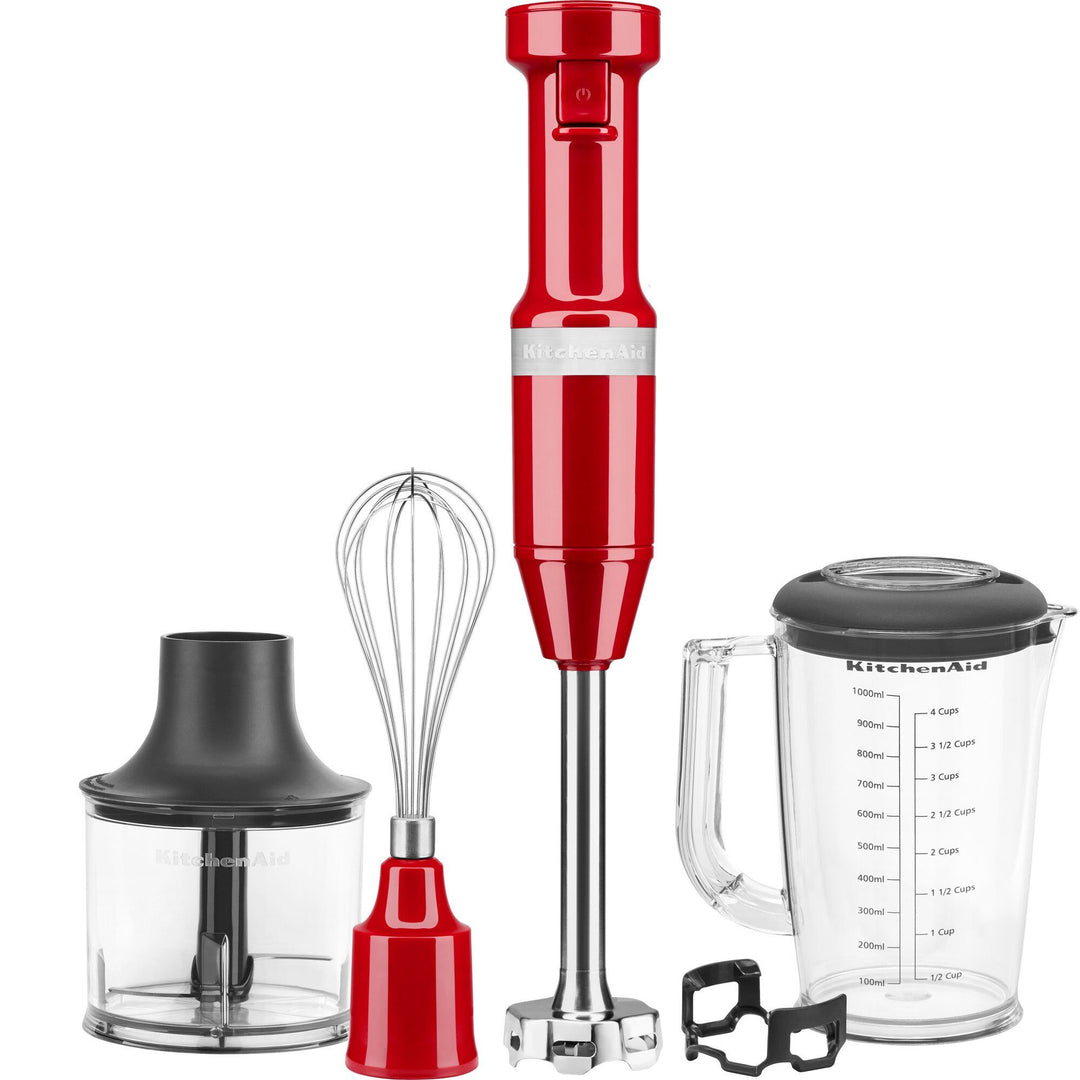 Kitchenaid Kitchenaid 5KHBV83EER Stavblender, rød ❤ billede i brug (Stavblender)