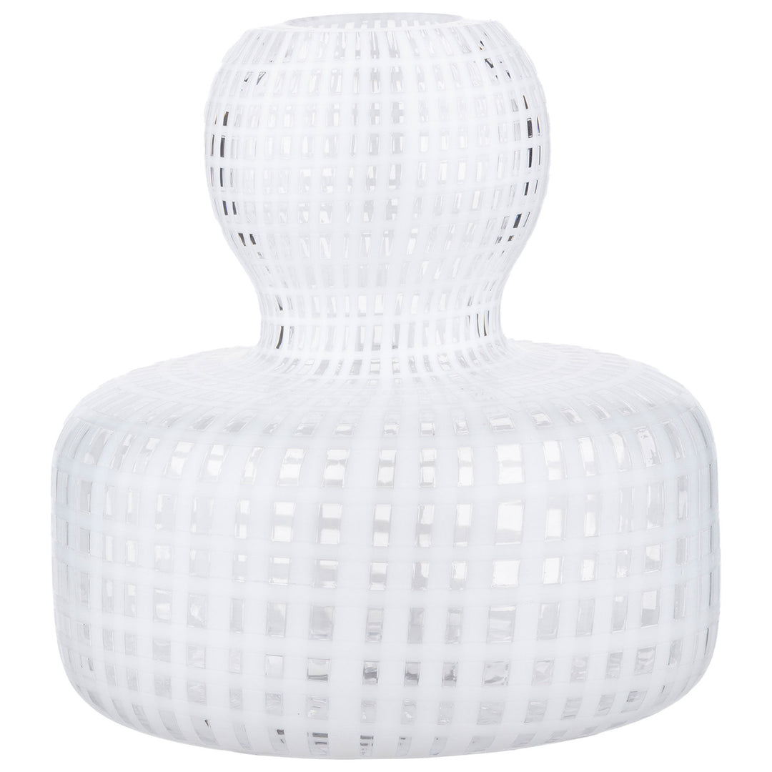 Marimekko Marimekko Flower Filigree Vase, klar/hvid – detaljebillede (Vase)