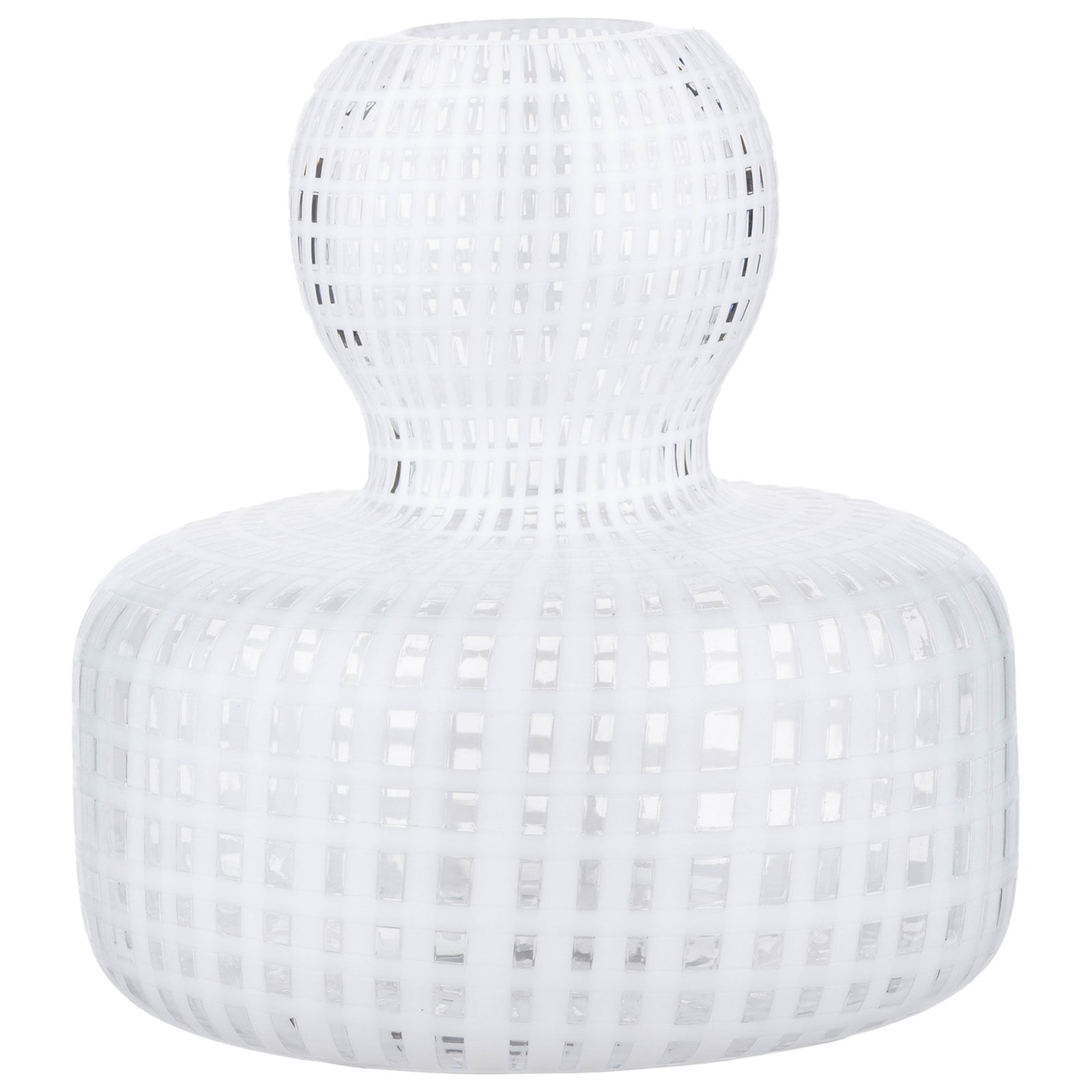 Marimekko Marimekko Flower Filigree Vase, klar/hvid – detaljebillede (Vase)