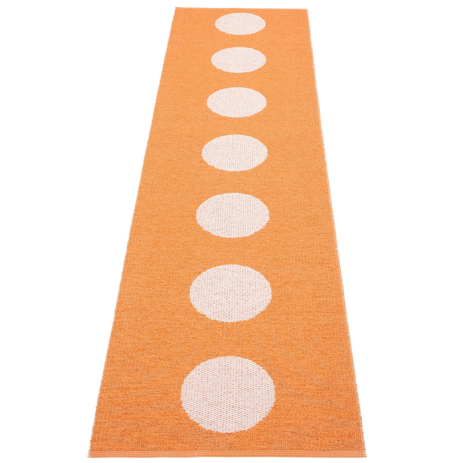 Pappelina Pappelina Vera Pop Tæppe 70x280 cm, orange/pink – vinkelbillede (Tæpper)