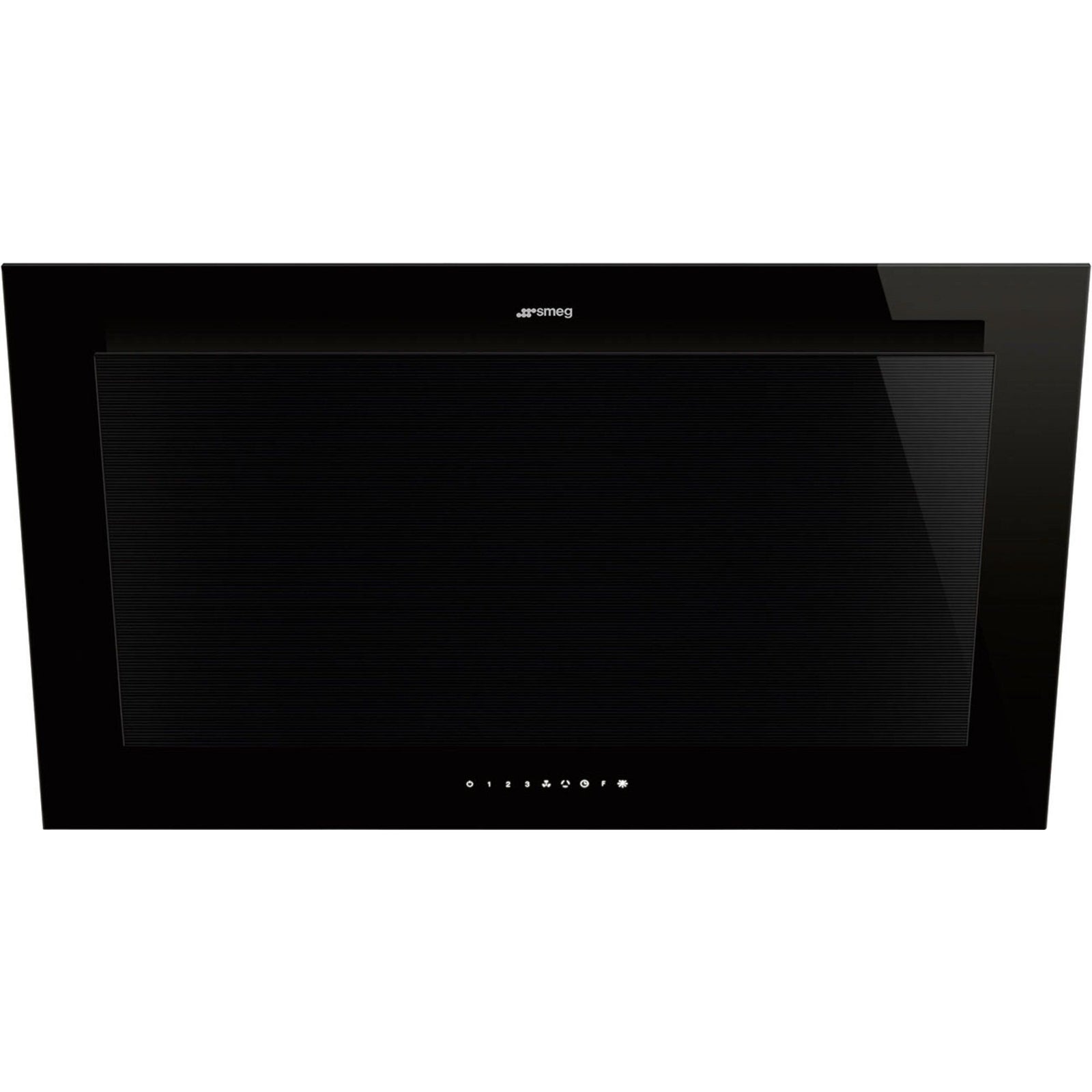 Smeg Smeg KV194B3 væghængt emhætte 90 cm, sort – produktfoto (Emhætter)