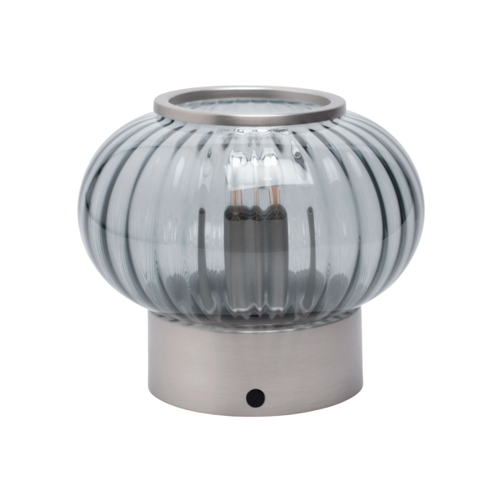 Edgeform Edgeform Urc portabel bordlampe 19 cm, smoke ❤ close-up (Lampe)