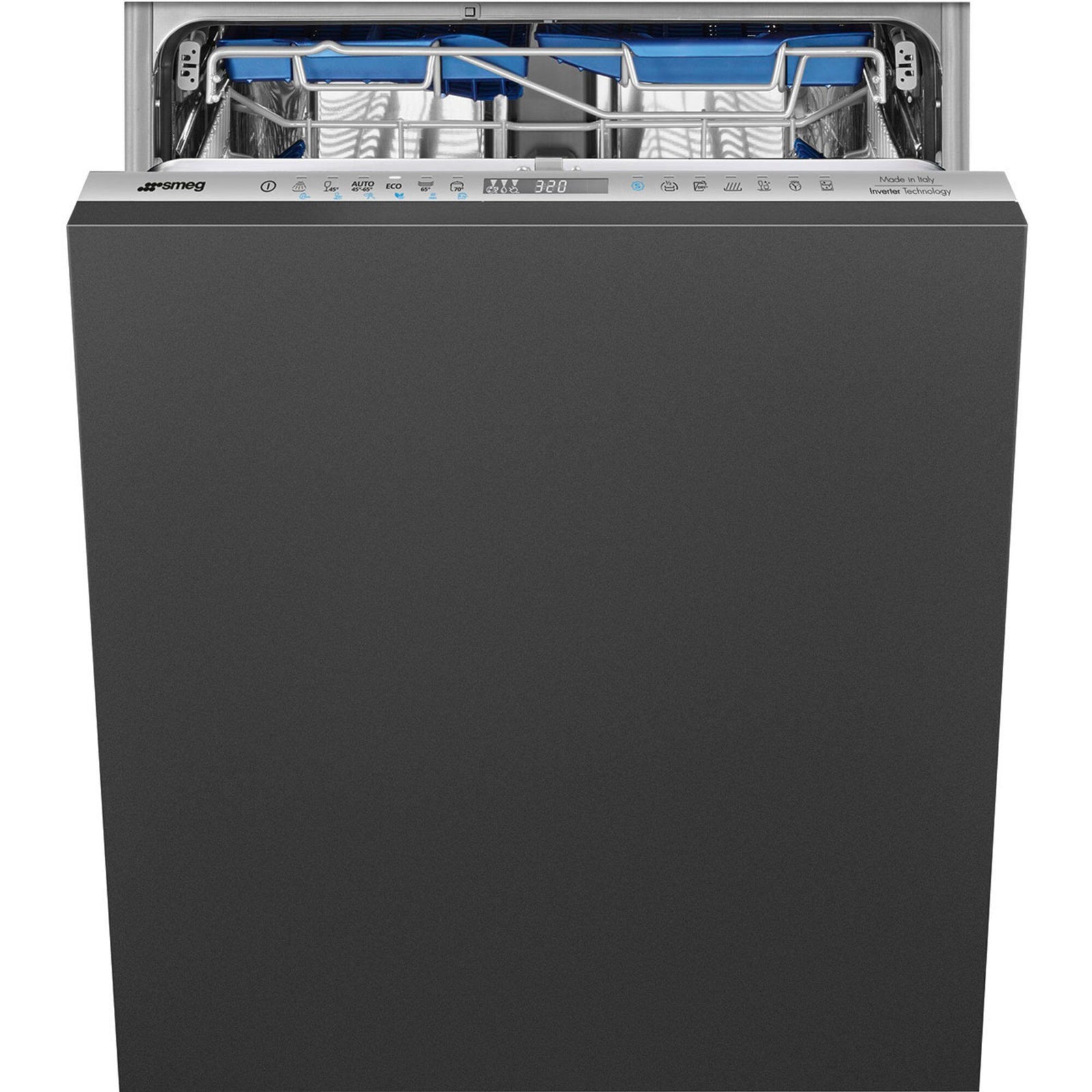 Smeg Smeg STL324BQLH integreret opvaskemaskine 60 cm – produktfoto (Opvaskemaskiner)