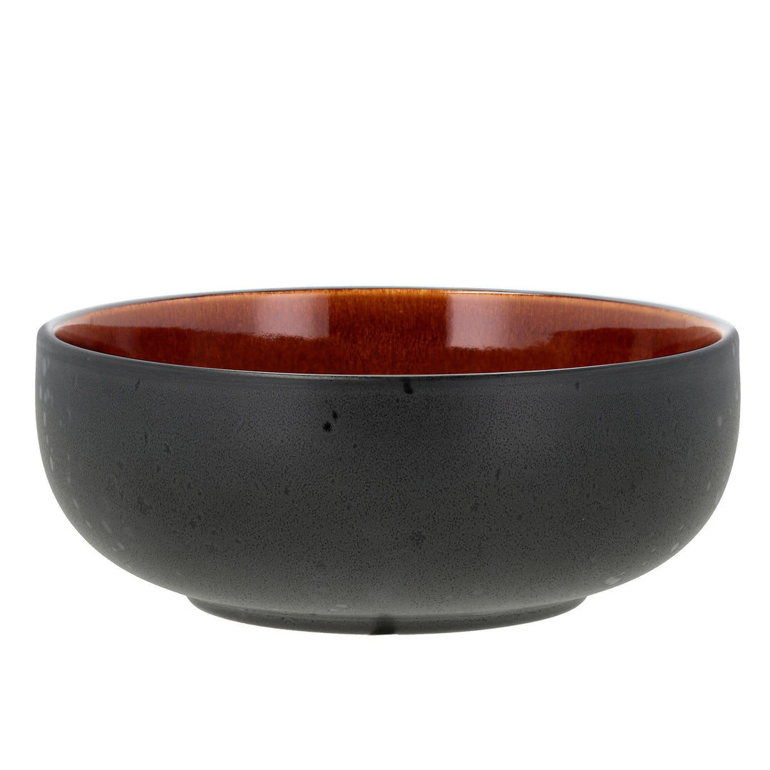 Bitz Bitz Poke-/ramenskål Ø18 cm, rav/sort – produktvisning (Skål)