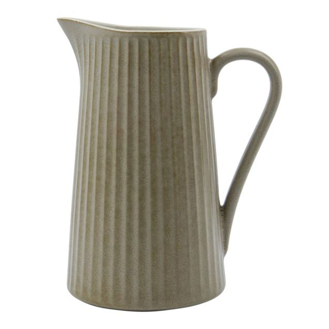 House doctor House doctor Pleat kande 21 cm, brå/brun – detaljebillede (Kande)