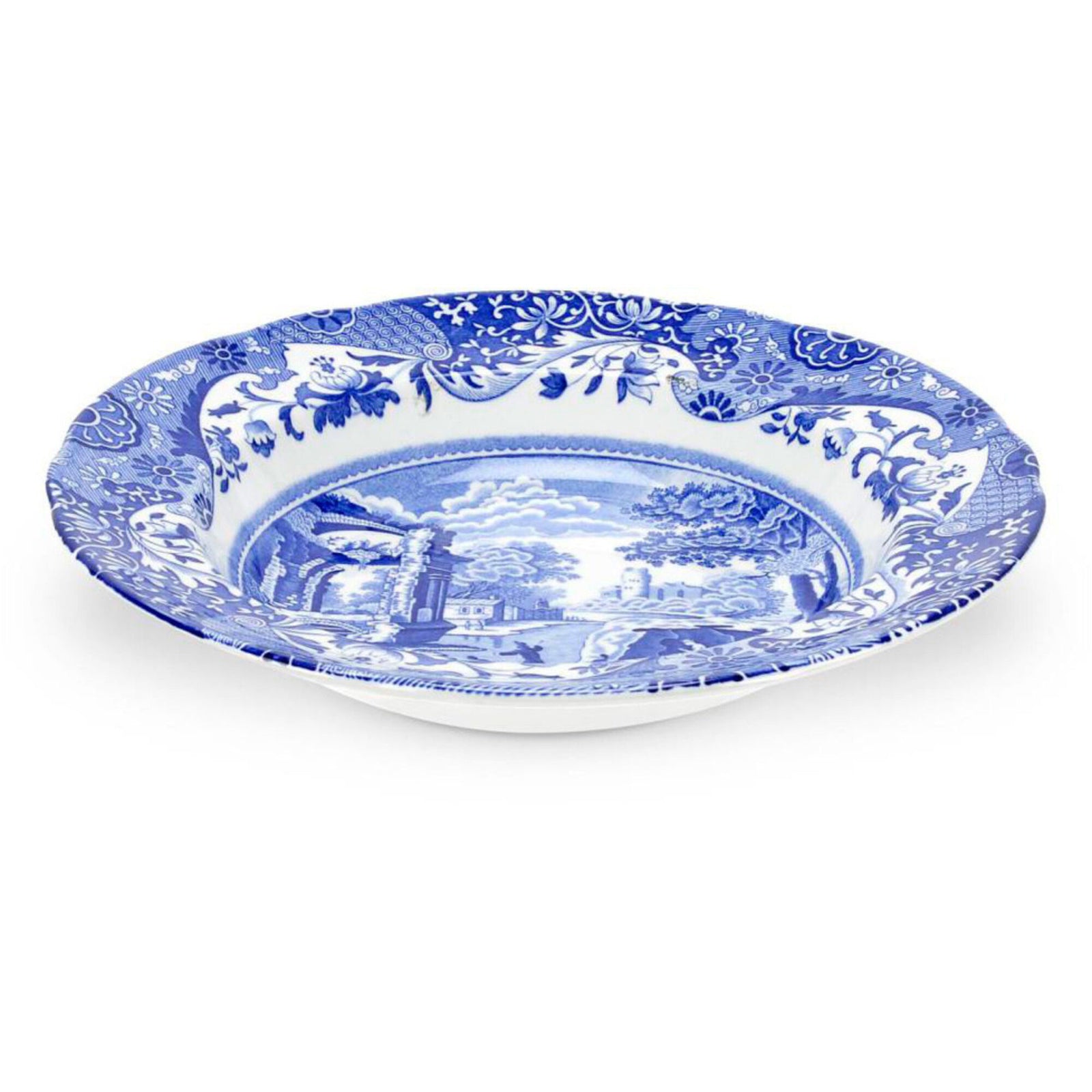 Spode Spode Suppetallerken Blue Italian – produktbillede (Dyb tallerken)
