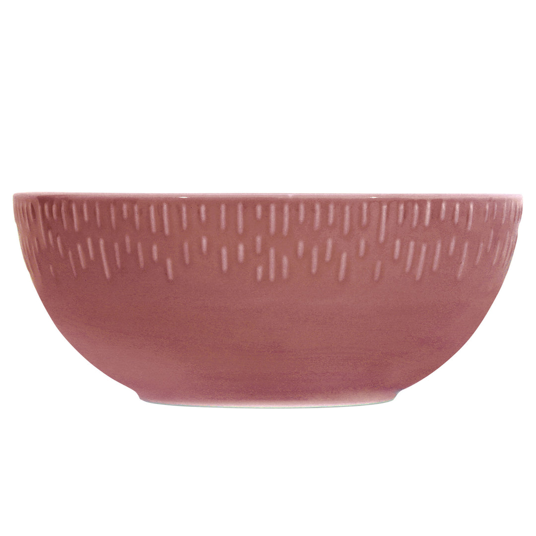 Aida Aida Confetti salatskål 23 cm, bordeaux – frontbillede (Salatskål)