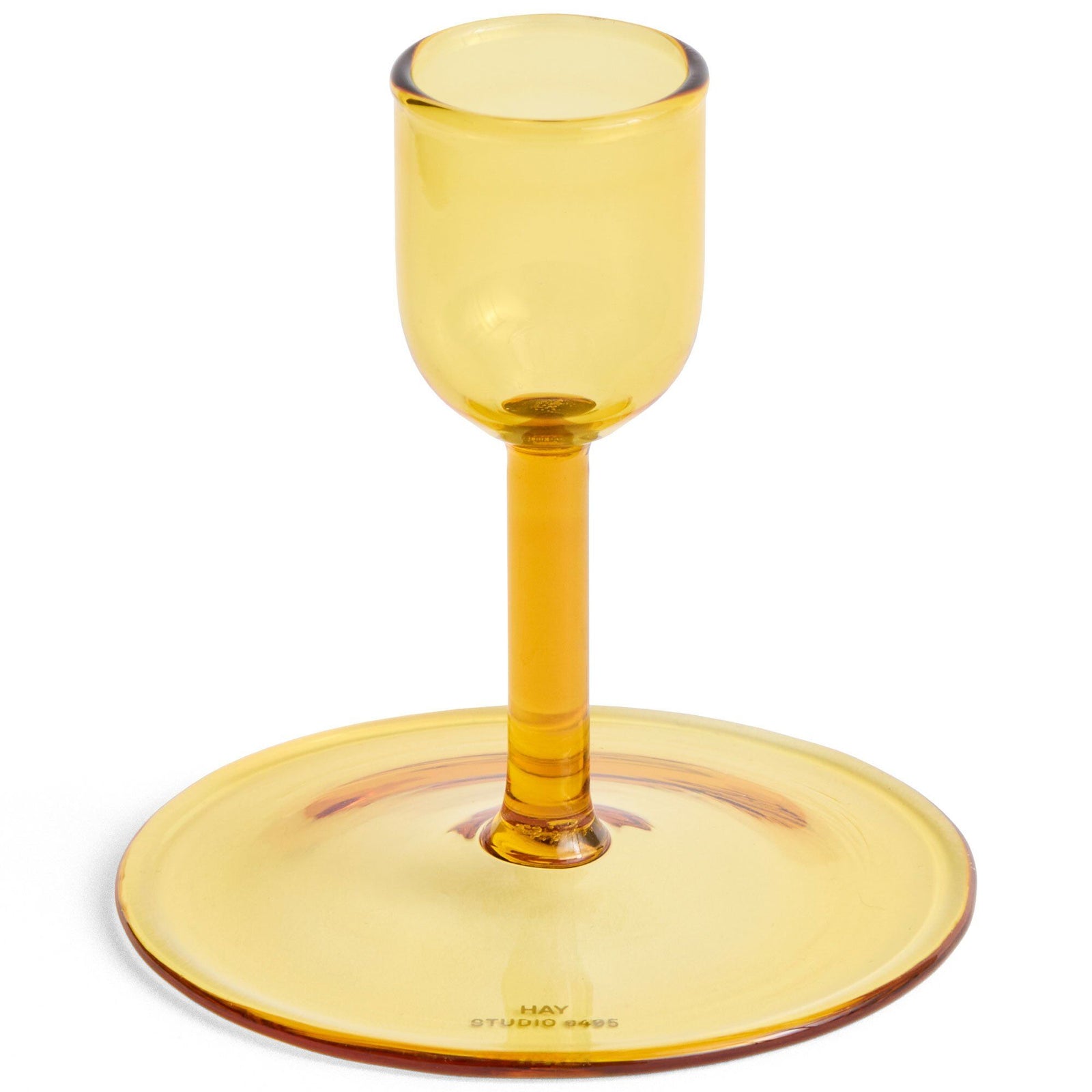 Hay Hay Tiny Lysestage Straight, yellow – produktfoto (Lysestage)