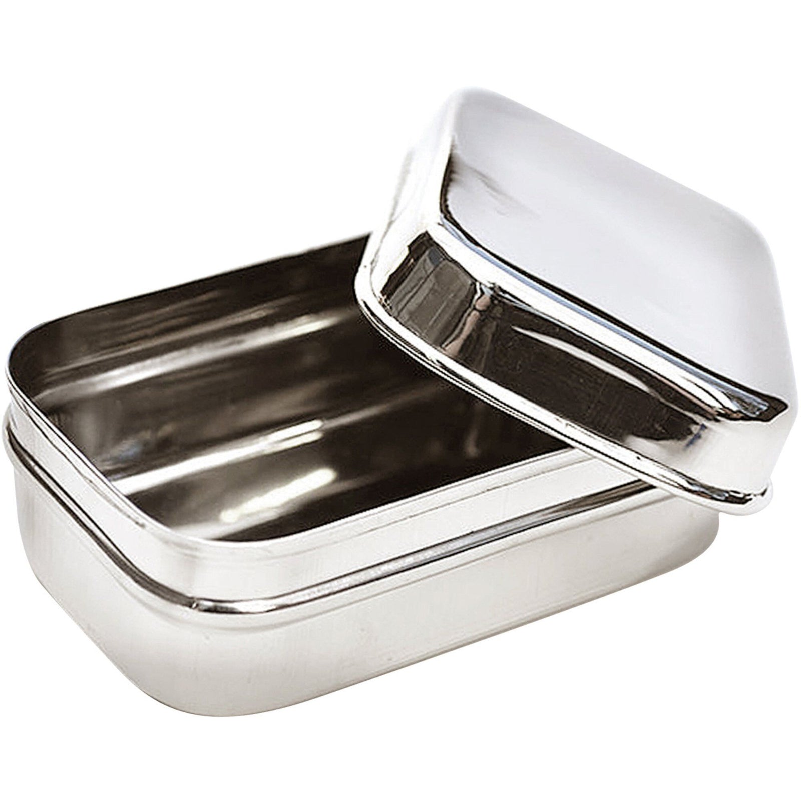 Eco lunchbox Eco lunchbox ECOLunchpod rektangulær snackboks ❤ vinkelbillede (Madkasse)