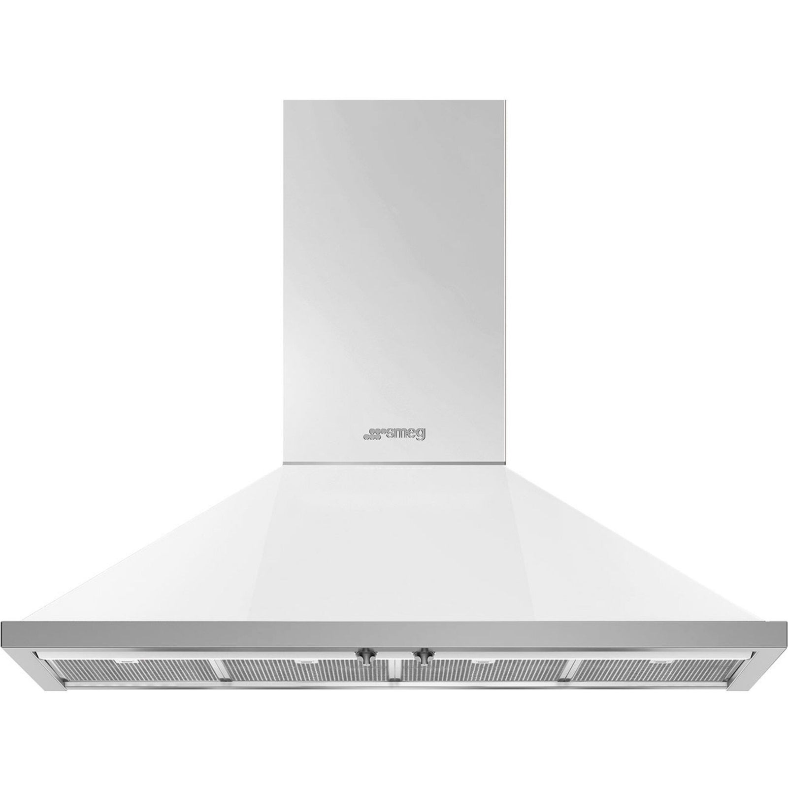 Smeg Smeg KPF12WH Portofino emhætte 120 cm, hvid ❤ produktvisning (Emhætter)
