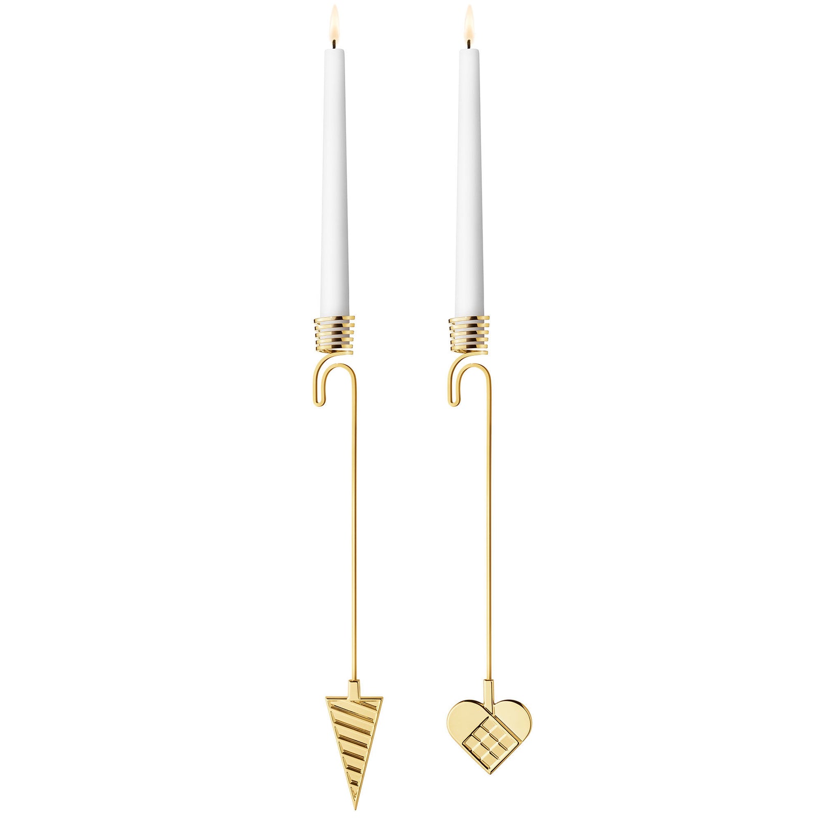 Georg jensen Georg Jensen CC 2025 Lysestage Sæt 18K ❤ detaljebillede (Juledekoration)