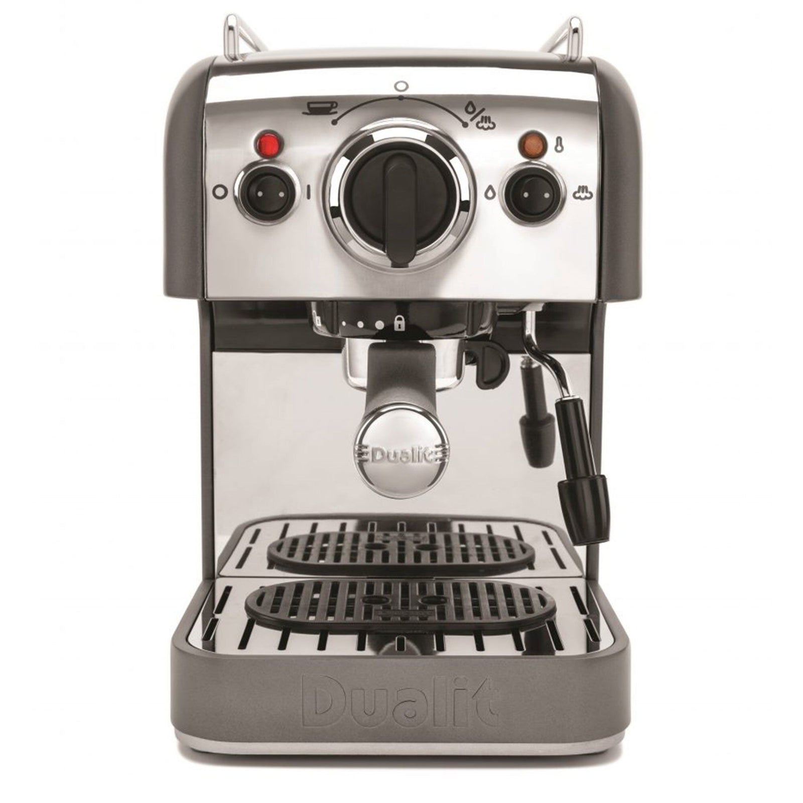 Dualit Dualit 3-i-1 Espressomaskine – vinkelbillede (Espressomaskiner)