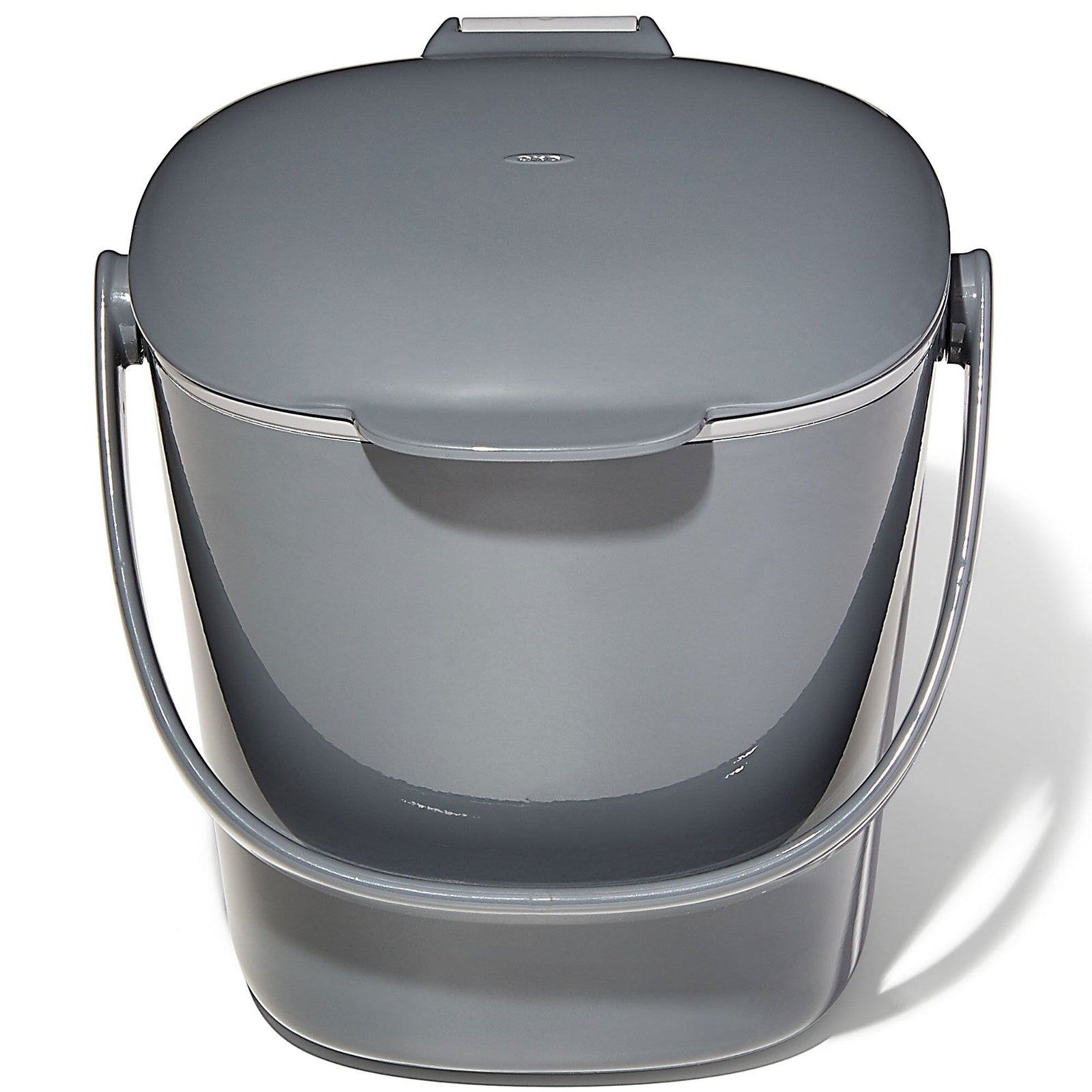 Oxo Oxo Kompostbeholder 2,8 liter, charcoal – frontbillede (Madopbevaring)