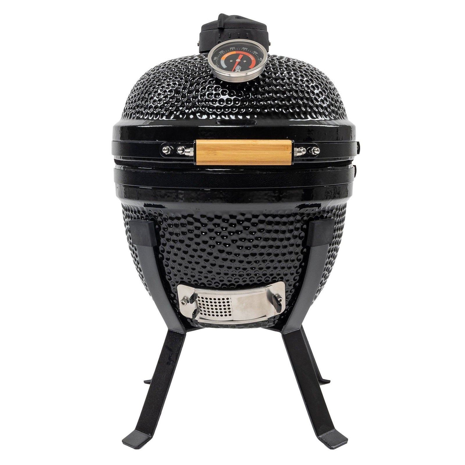 Kamado sumo Kamado sumo Mini kulgrill Sort – close-up (Kamadogrill)