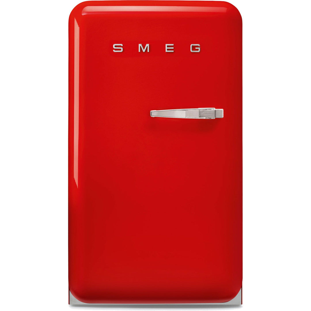 Smeg Smeg FAB10LBL6 køleskab med fryseboks, rød – frontbillede (Køleskabe)