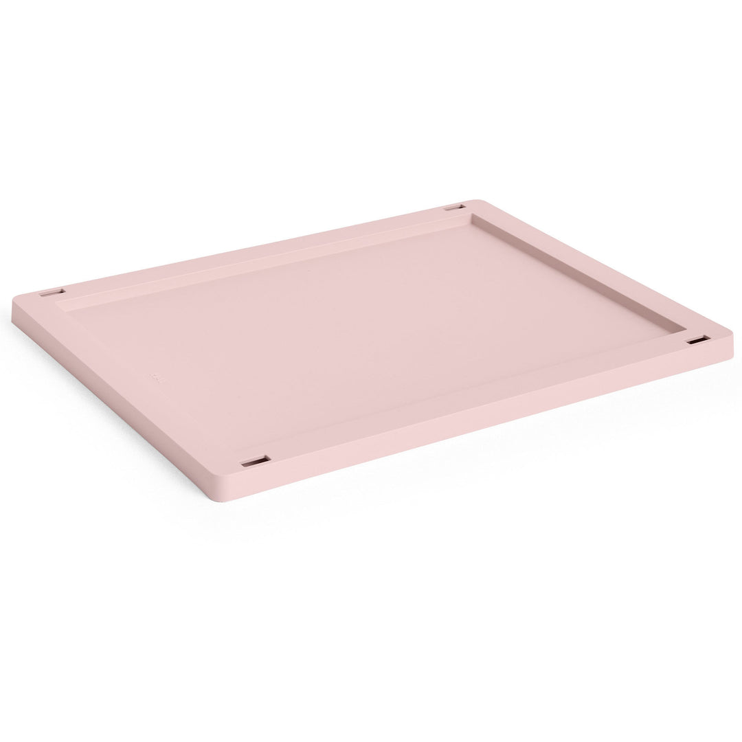 Hay HAY Colour Crate Medium Låg, blush – close-up (Opbevaringsboks)