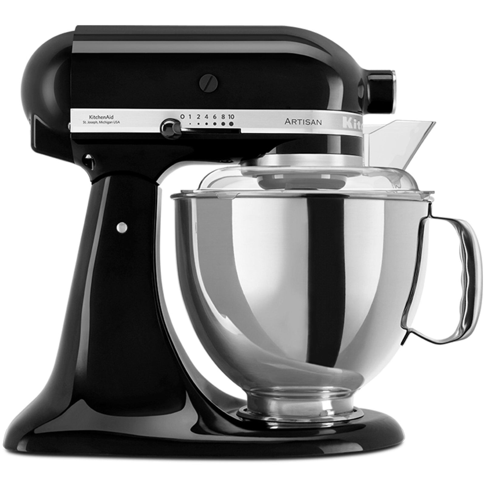 Kitchenaid Kitchenaid Artisan 5KSM175PSEOB røremaskine, Onyx Black – billede i brug (Røremaskiner)