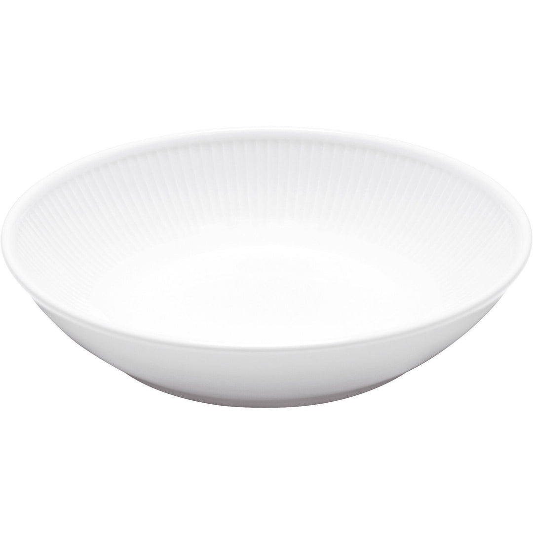 Pillivuyt Pillivuyt Hvid Plissé dyb salat-/pastatallerken – produktvisning (Dyb tallerken)