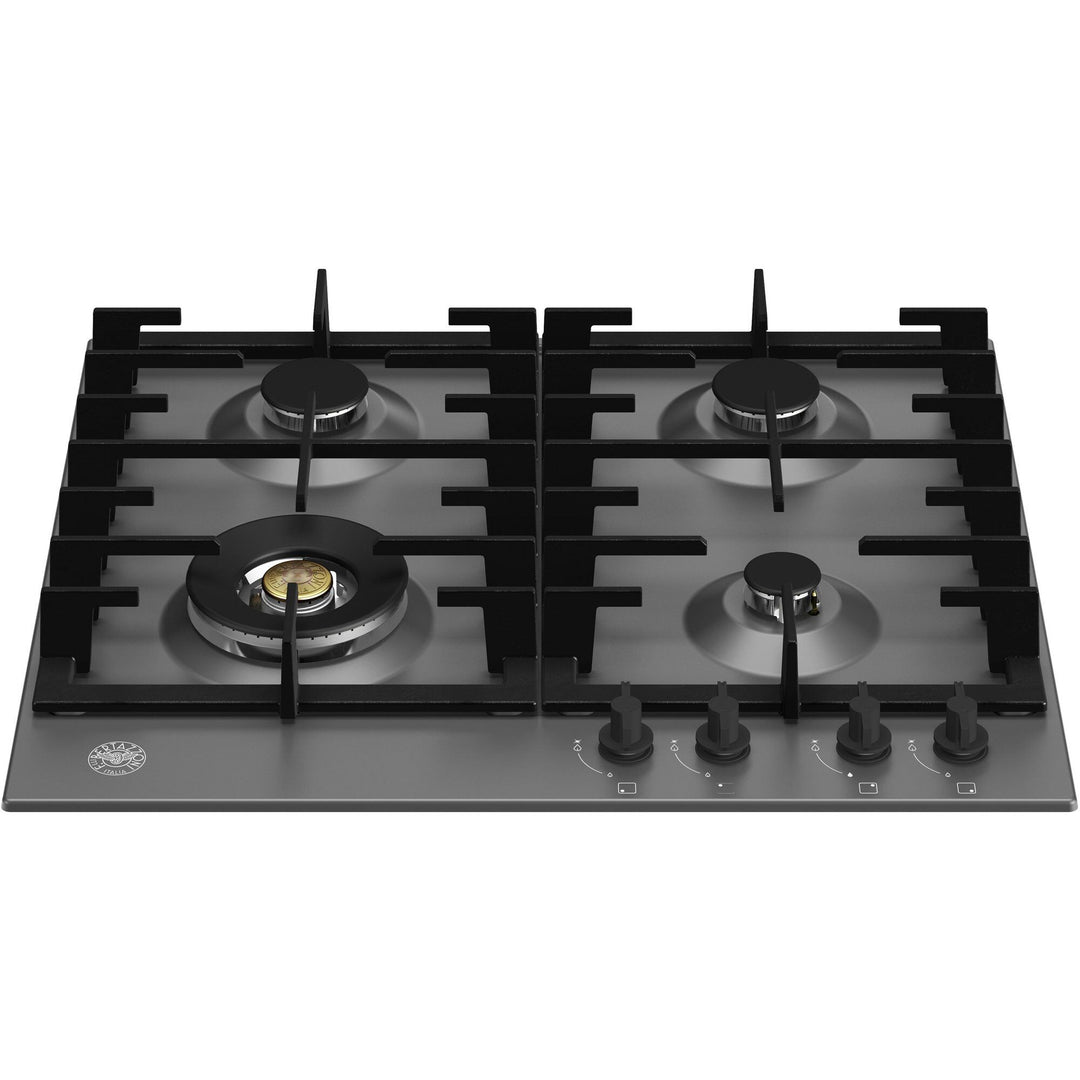 Bertazzoni Bertazzoni Modern P604LMODNE gaskomfur matsort 60 cm – detaljebillede (Komfurer)