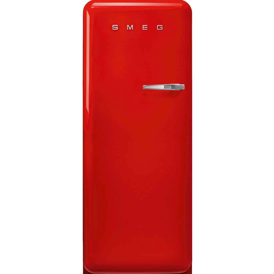 Smeg Smeg FAB28LRD6 Køleskab Med Fryser 153cm Venstrehængt Rød – produktfoto (Køleskabe)