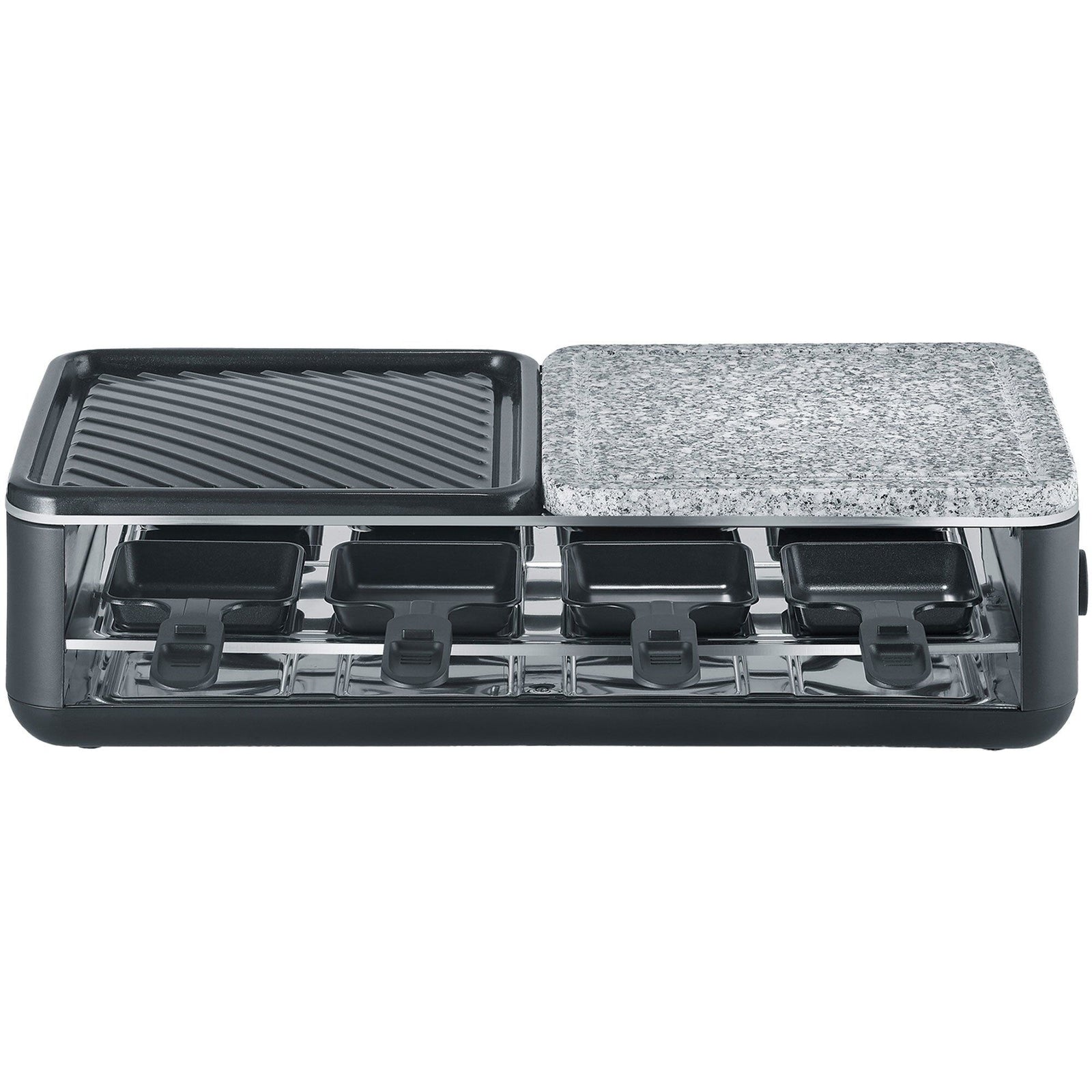 Severin Severin Rg 2366 Black Line Raclette – billede i brug (Raclettejern)
