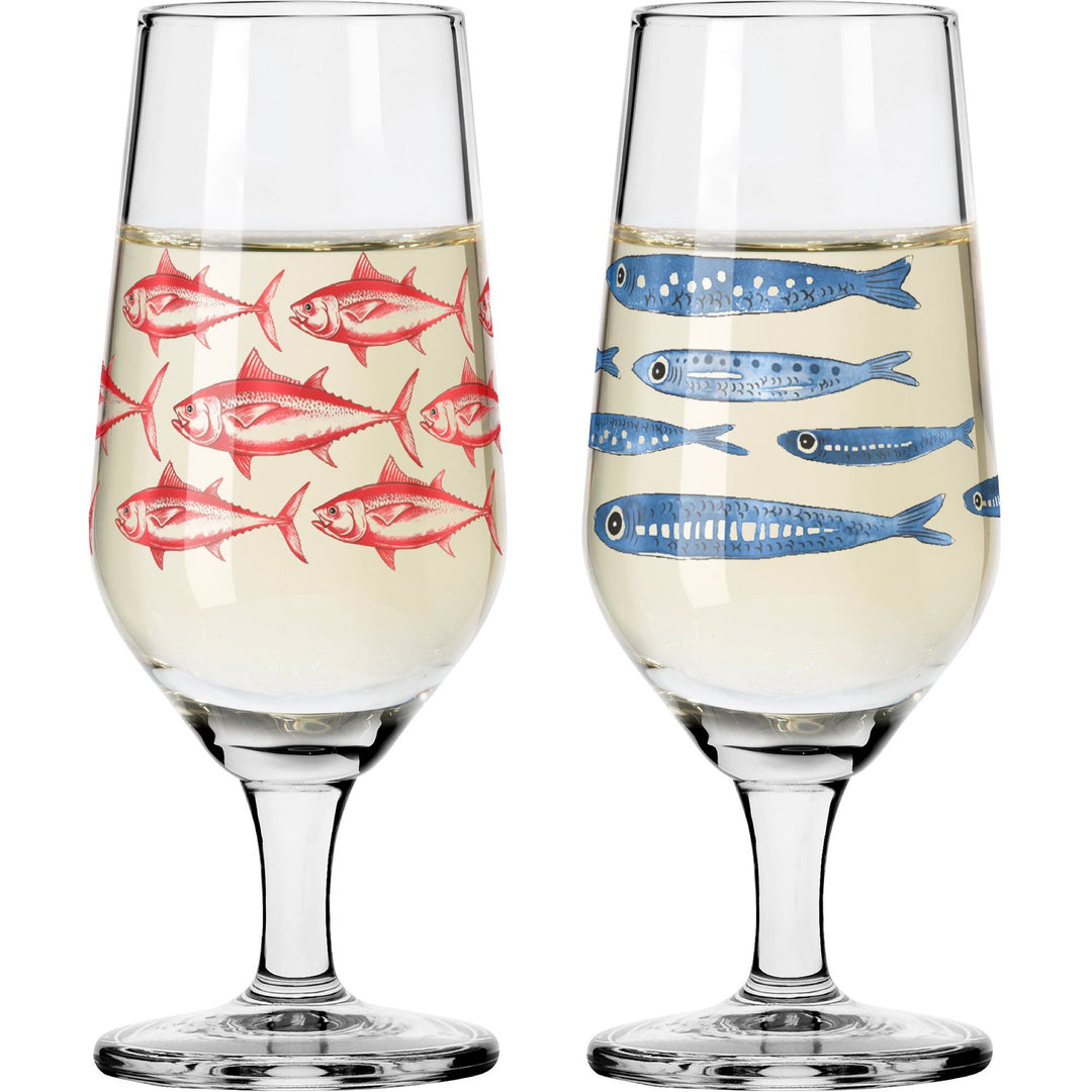 Ritzenhoff Ritzenhoff Brauchzeit snapseglas 2-pak, NO:3&4 ❤ detaljebillede (Snapseglas)