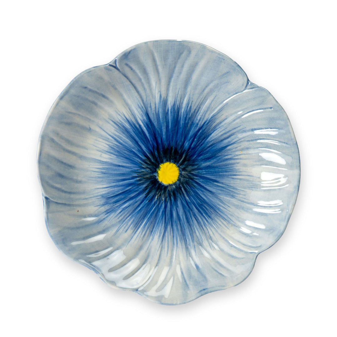 Byon Byon Poppy asiet 21 cm, blå – vinkelbillede (Tallerken)