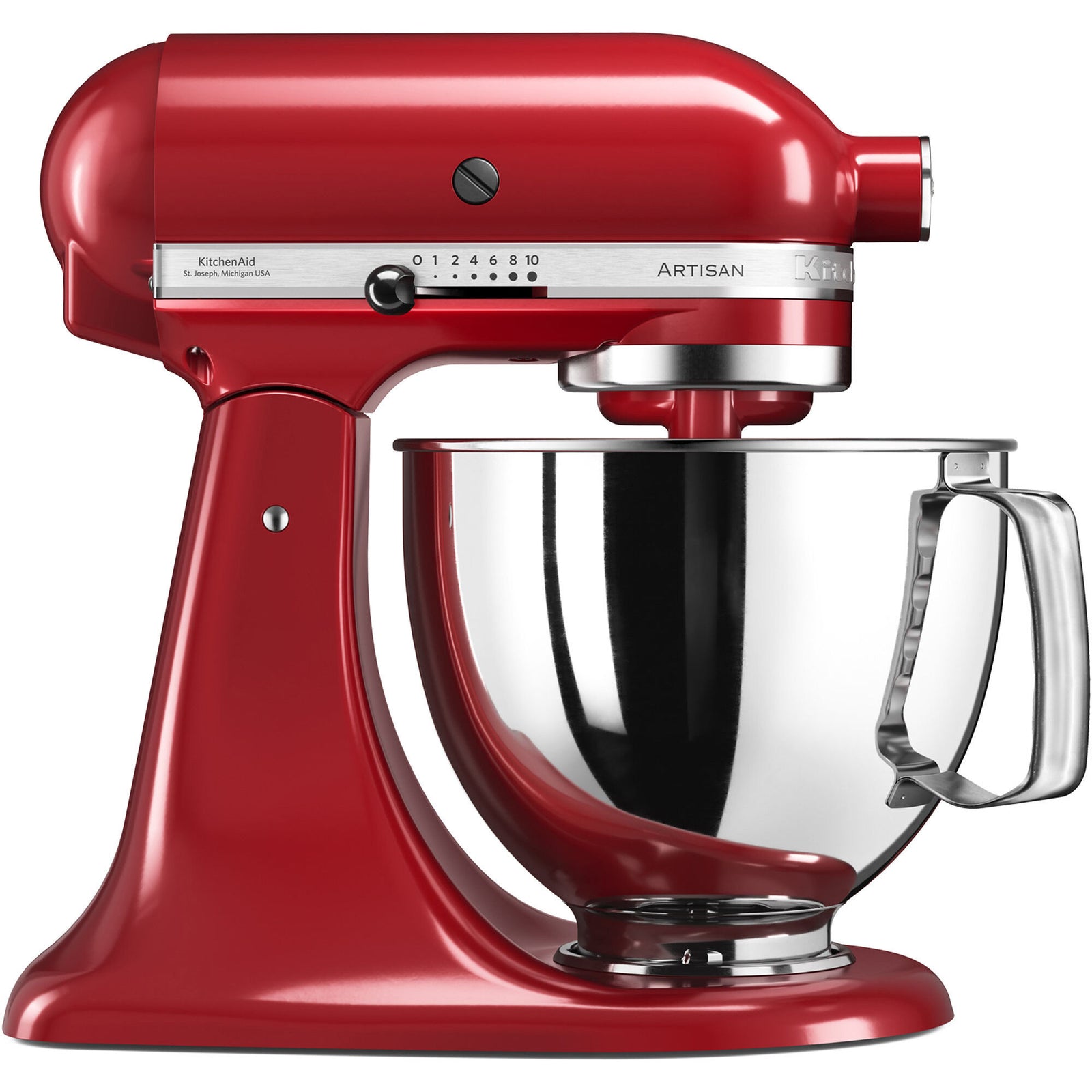 Kitchenaid Kitchenaid Artisan KSM125EER røremaskine, rød – detaljebillede (Røremaskiner)