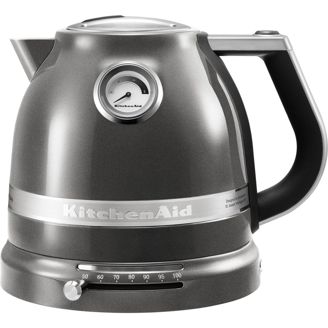 Kitchenaid Kitchenaid Artisan elkedel Medallion Silver ❤ detaljebillede i kategorien Elkedel