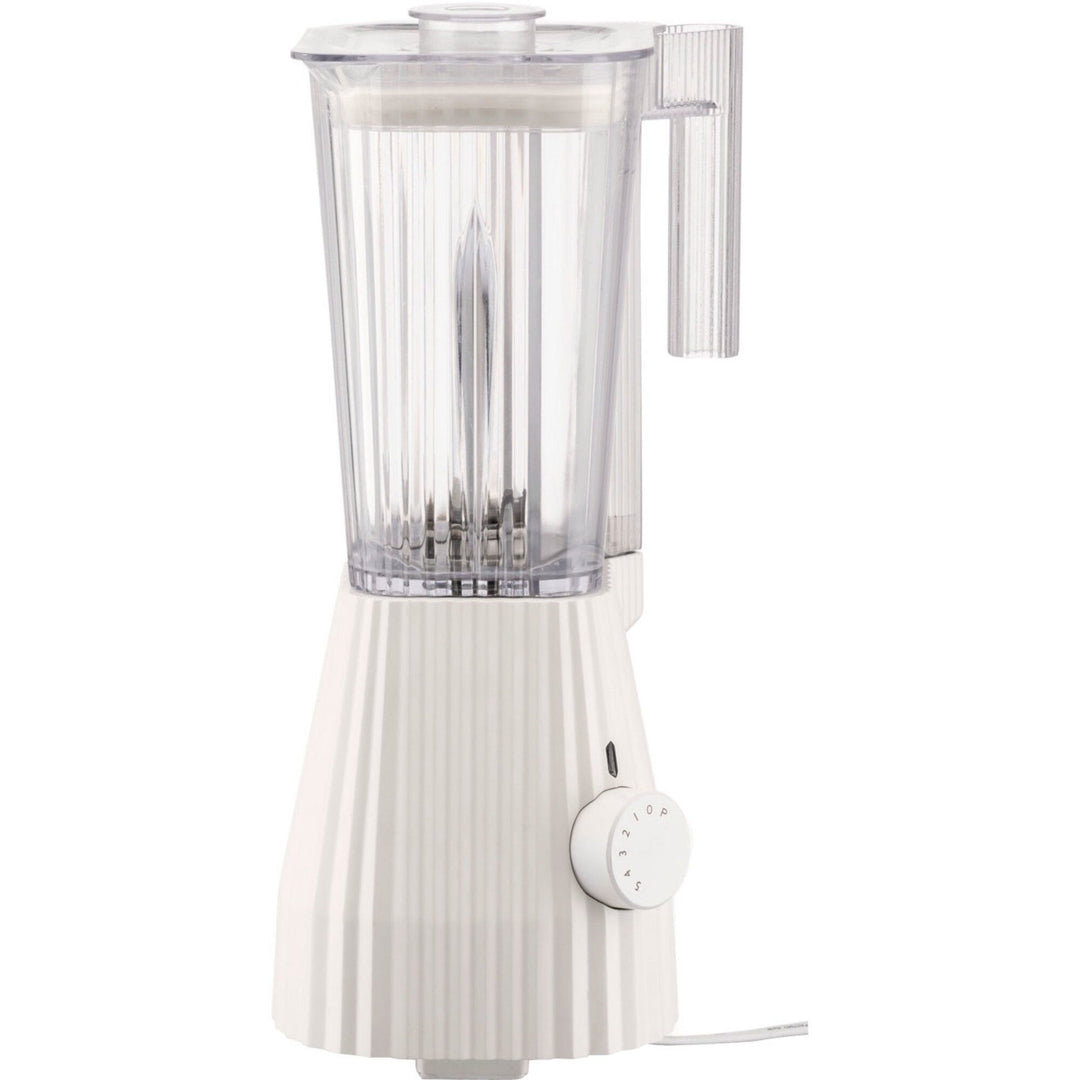 Alessi Alessi MDL09 Plissé blender, hvid – close-up (Mixer & Blender)