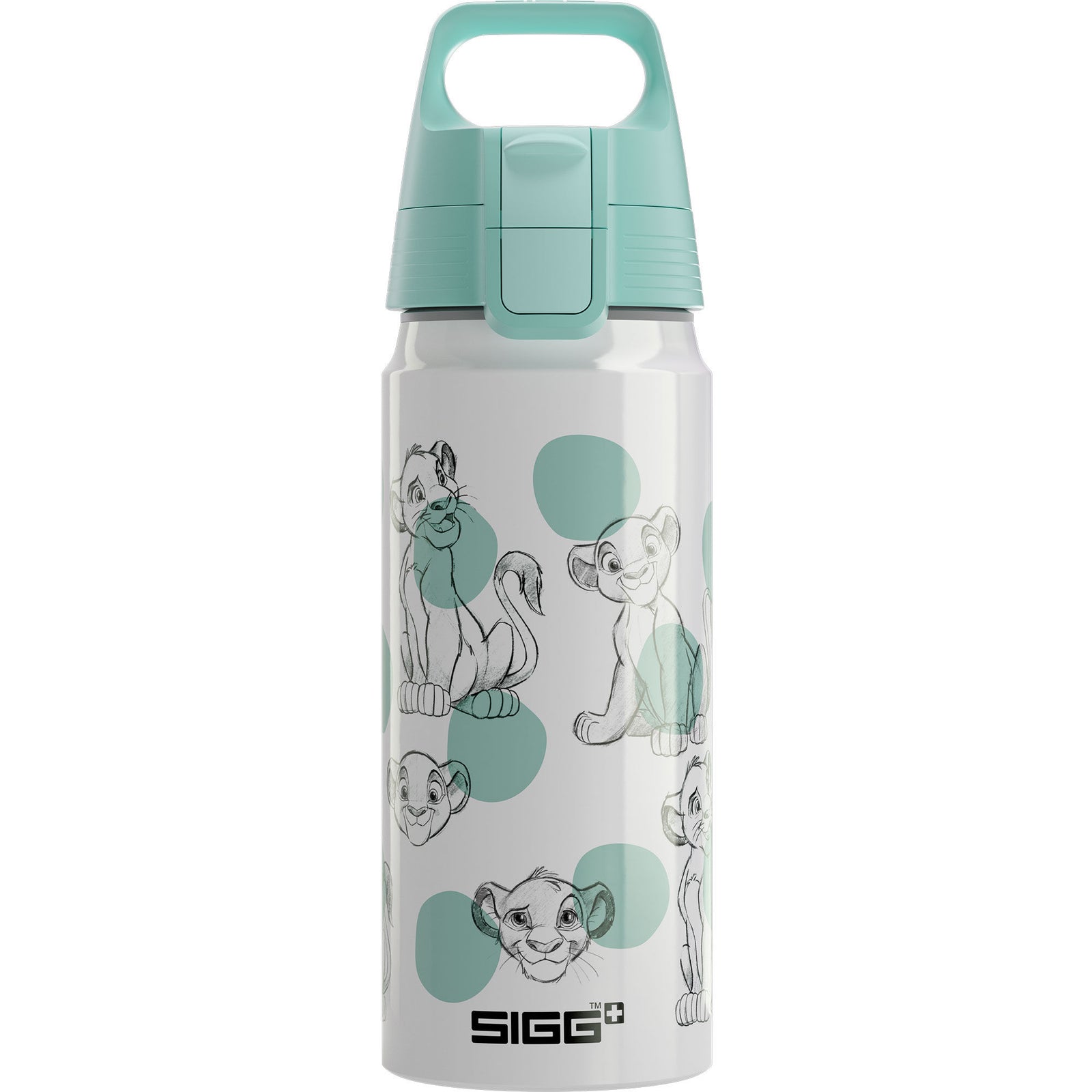 Sigg SIGG Disney WMB ONE termoflaske 0,6 liter, Simba og Nala – detaljebillede (Termokande)