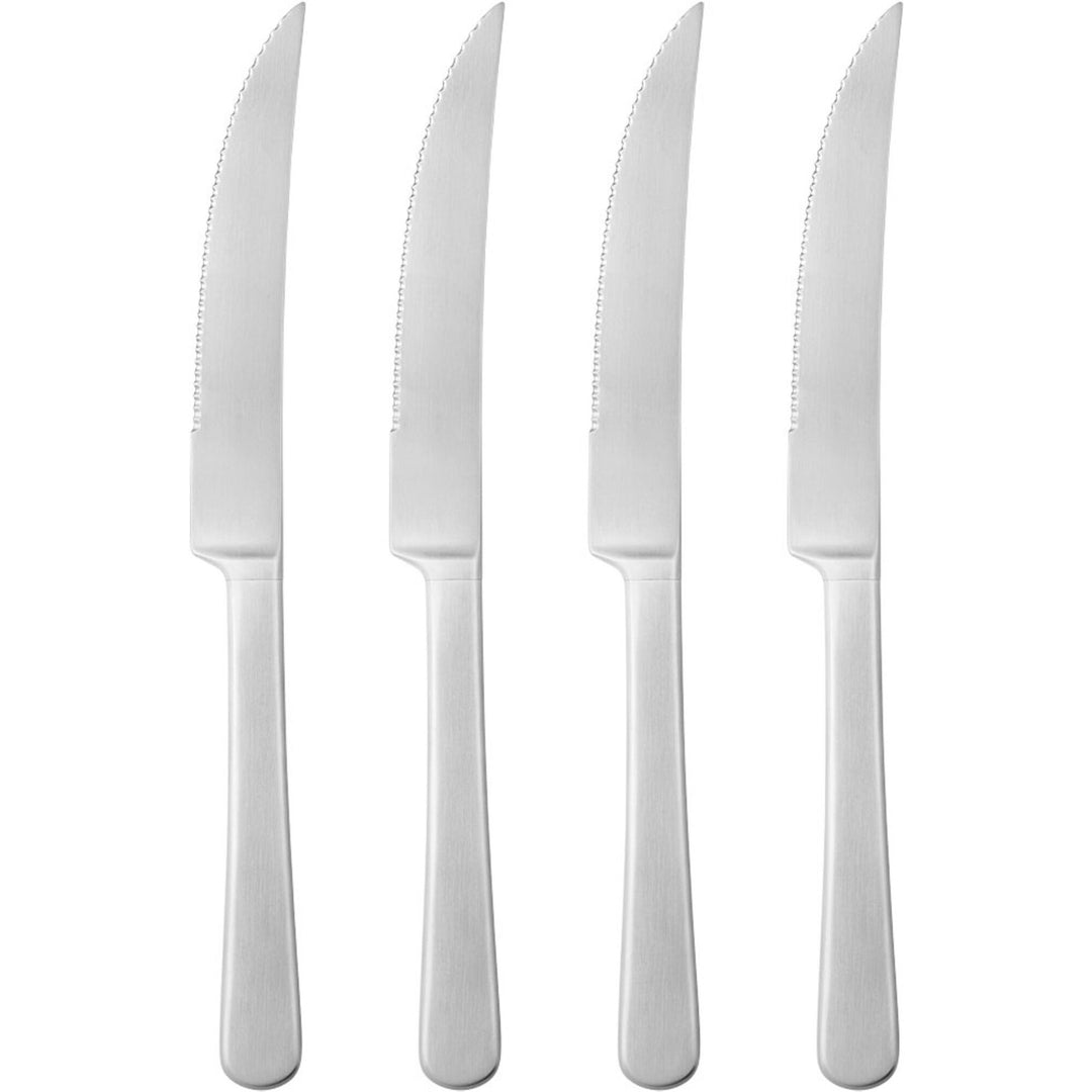 Georg jensen Georg jensen Copenhagen spisekniv med langt skaft, 4 stk. – vinkelbillede (Køkkenknive)