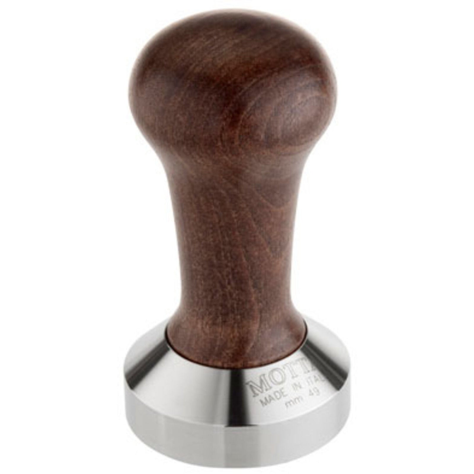 Motta Motta Tamper m/trægreb 49 mm – vinkelbillede (Tamper)